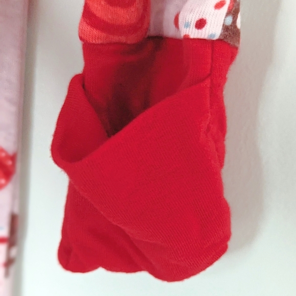 Little Sleepies 12-18 months Gray Sweet Valentine Hearts Bamboo Zippy VGUC - Picture 9 of 9